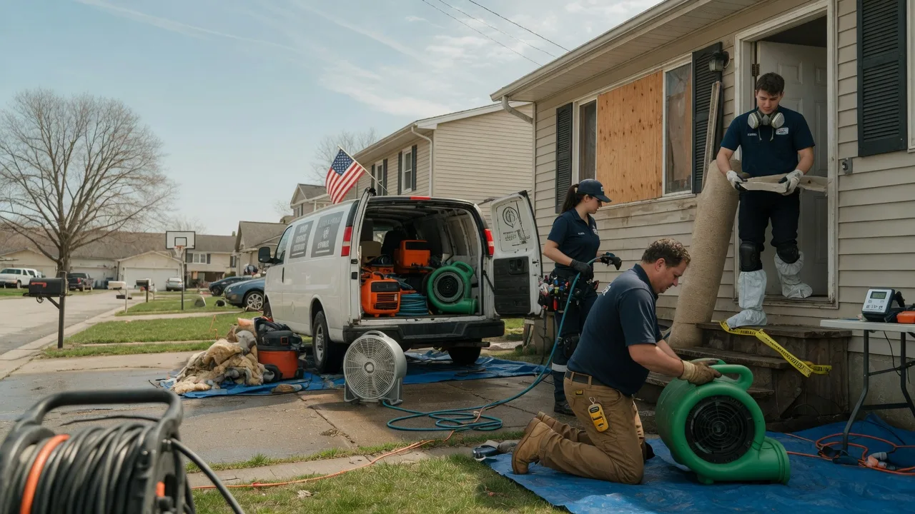 Water Damage Restoration in Henriette, MN near me